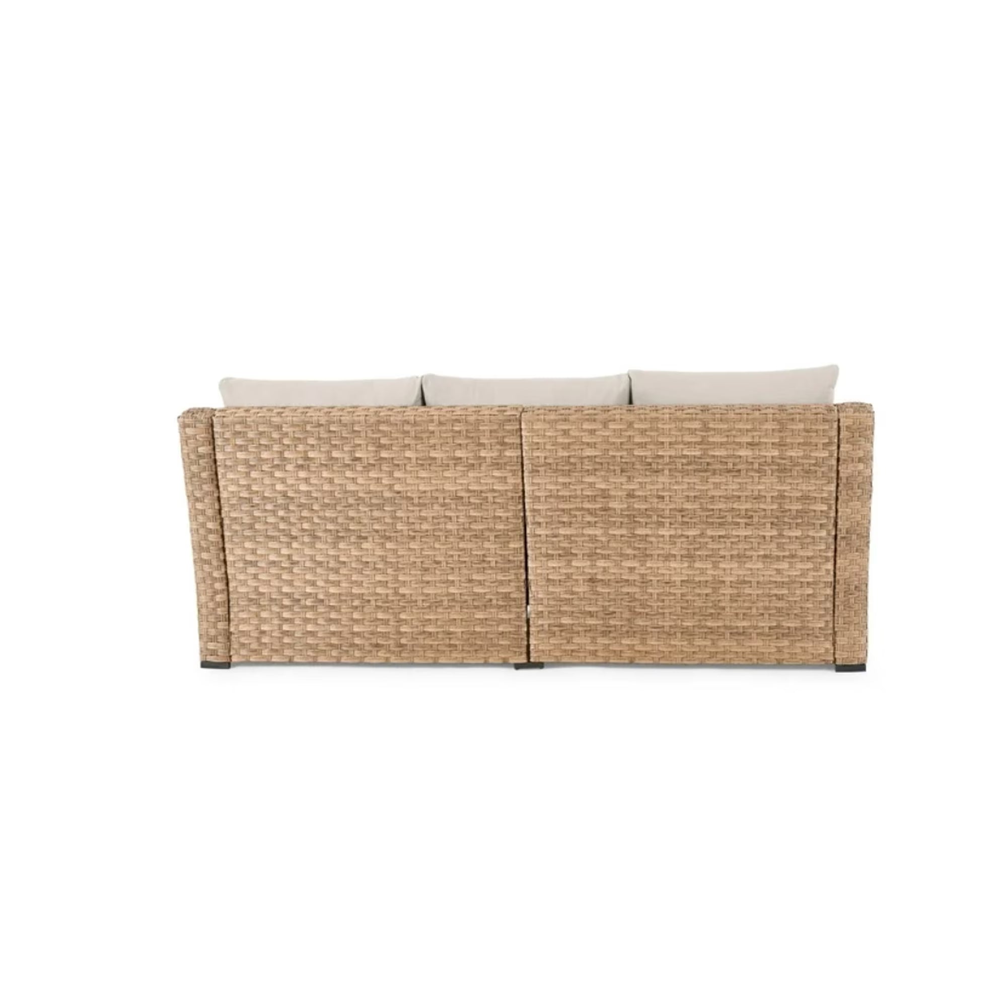 Outdoor 5-Piece Wicker Conversation set