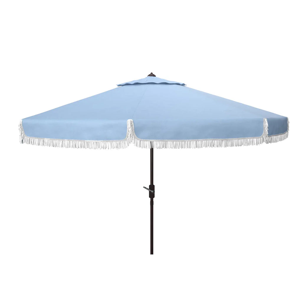 Blue Tilt Beach Umbrella  100.79''