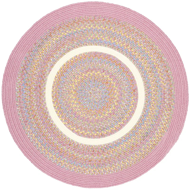 Pink Woven Rug